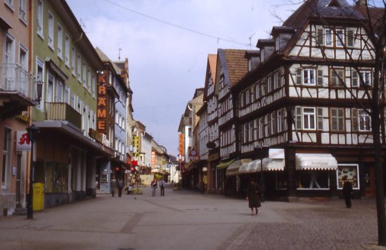 Hauptstraße um 2000